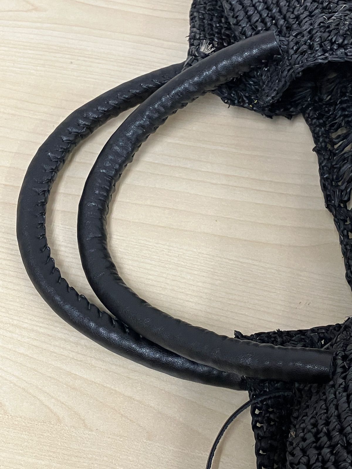 P/a point etc アポワンウテセ ラフィアバッグ - メルカリ