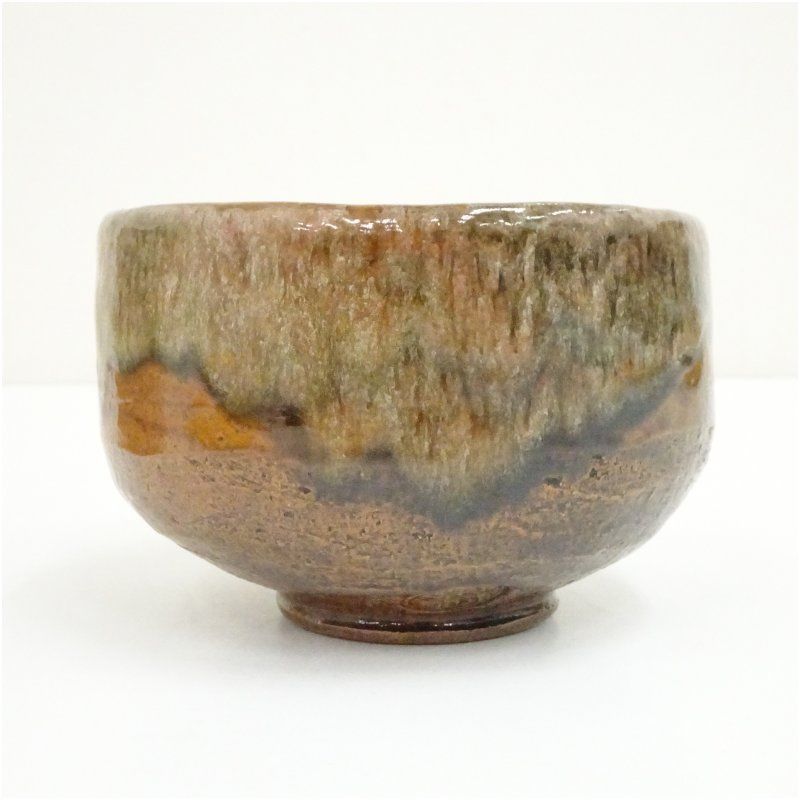 大樋焼 大樋一平造 茶碗（共箱） 茶道 抹茶 おしゃれ 抹茶茶碗 抹茶碗