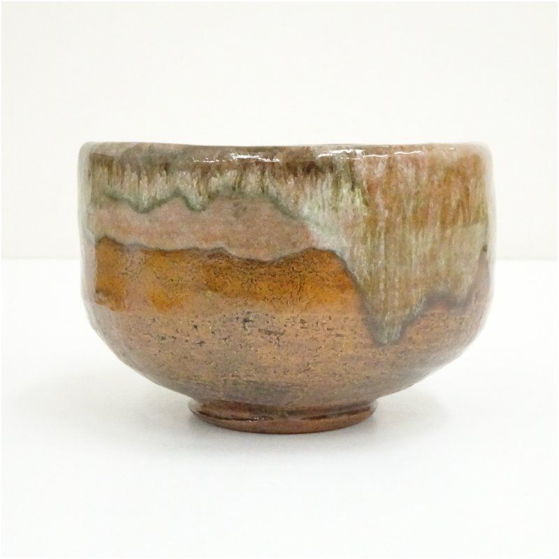 大樋焼 大樋一平造 茶碗（共箱） 茶道 抹茶 おしゃれ 抹茶茶碗 抹茶碗