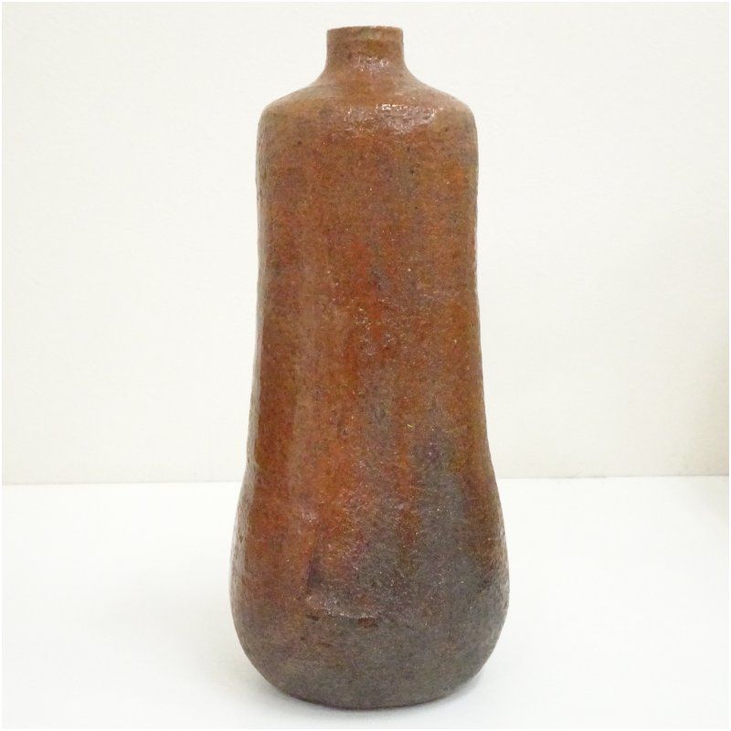 大樋焼 大樋長阿弥造 花入（共箱） 花入れ 茶道 茶道具 花瓶 花器