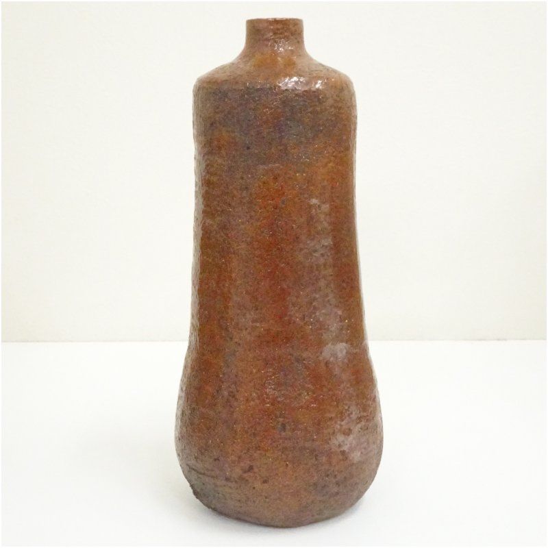 大樋焼 大樋長阿弥造 花入（共箱） 花入れ 茶道 茶道具 花瓶 花器