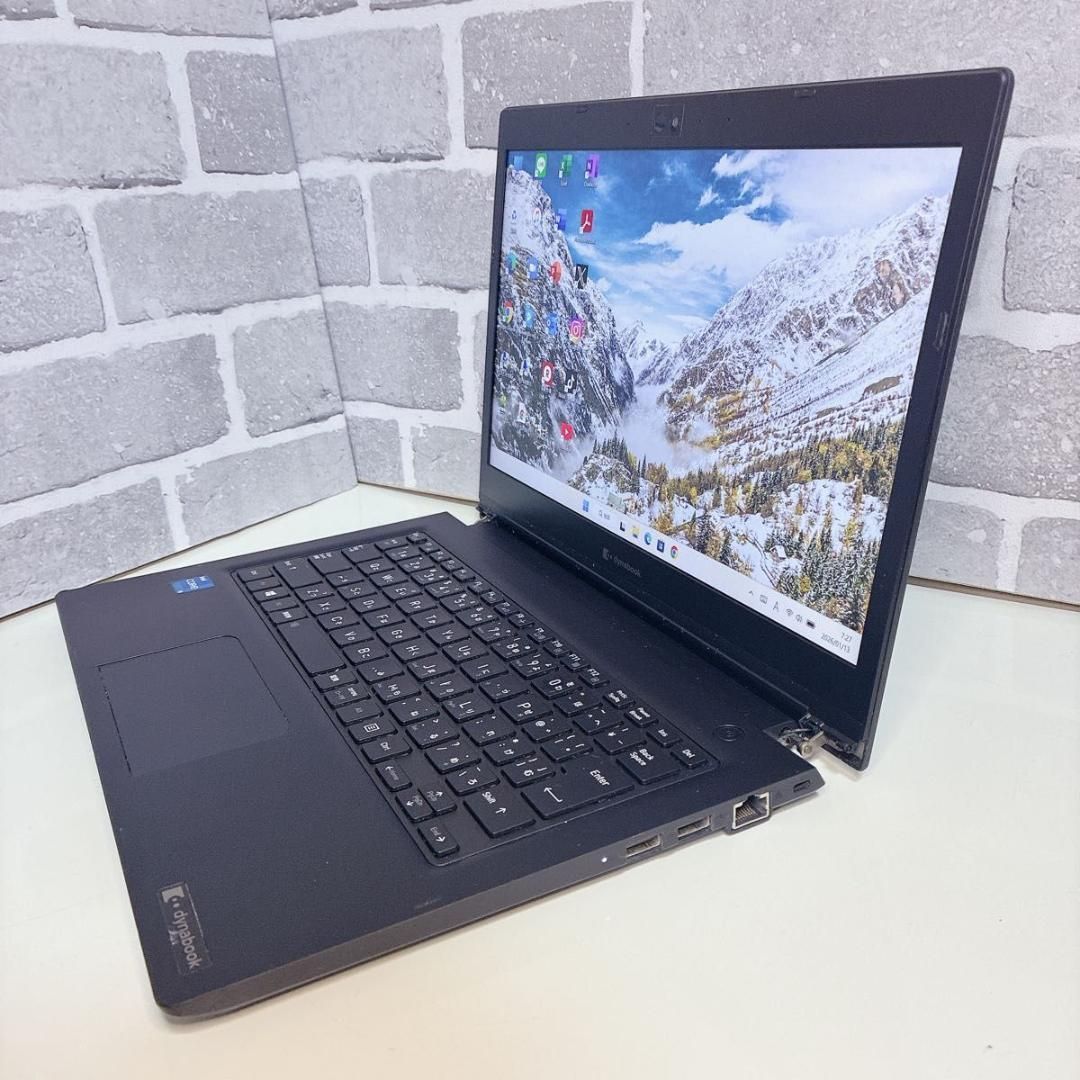 オフィス付き】11世代 東芝 dynabook コンパクト SSD 初期設定済
