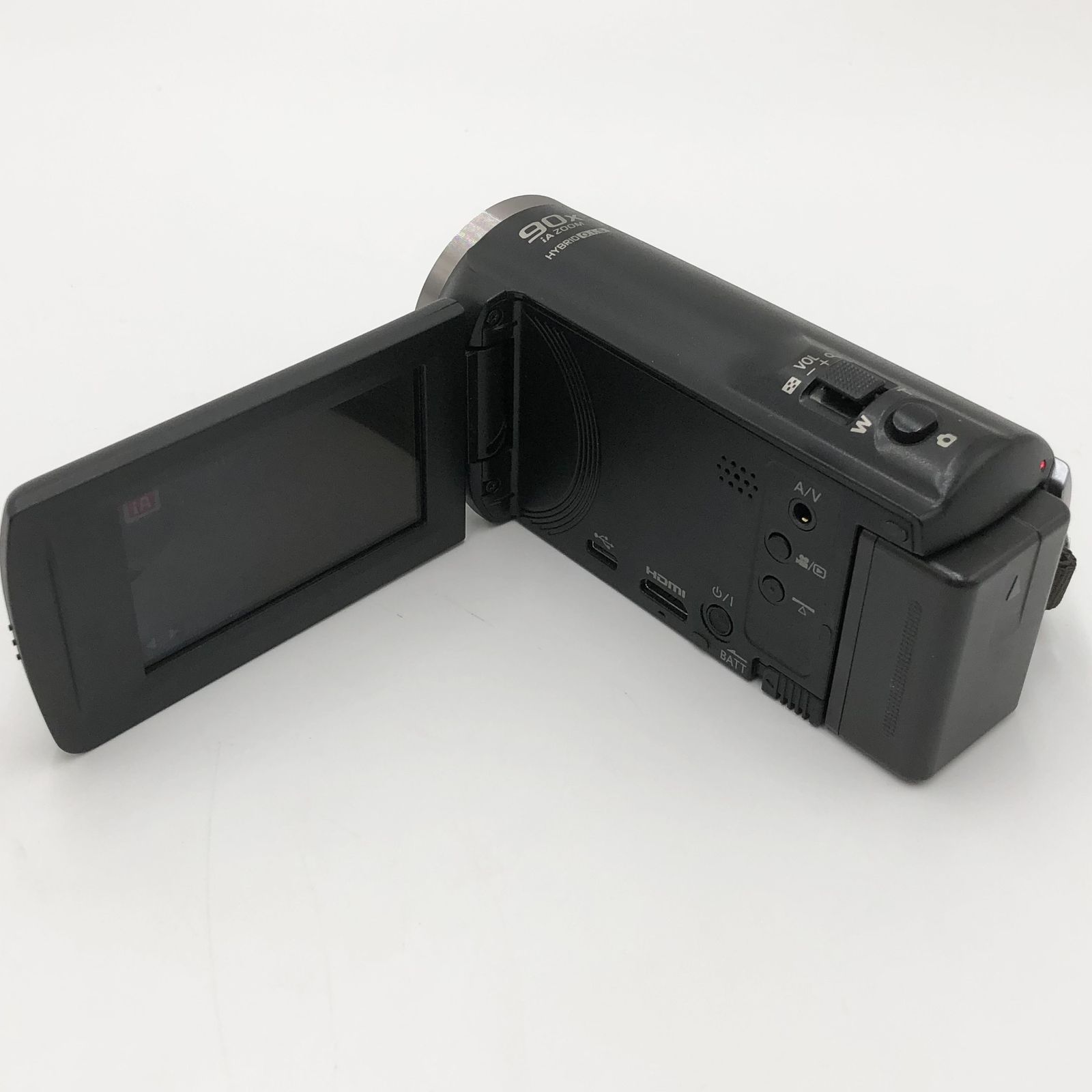 パナソニック HDビデオカメラ V360MS 16GB 高倍率90倍ズーム ブラック