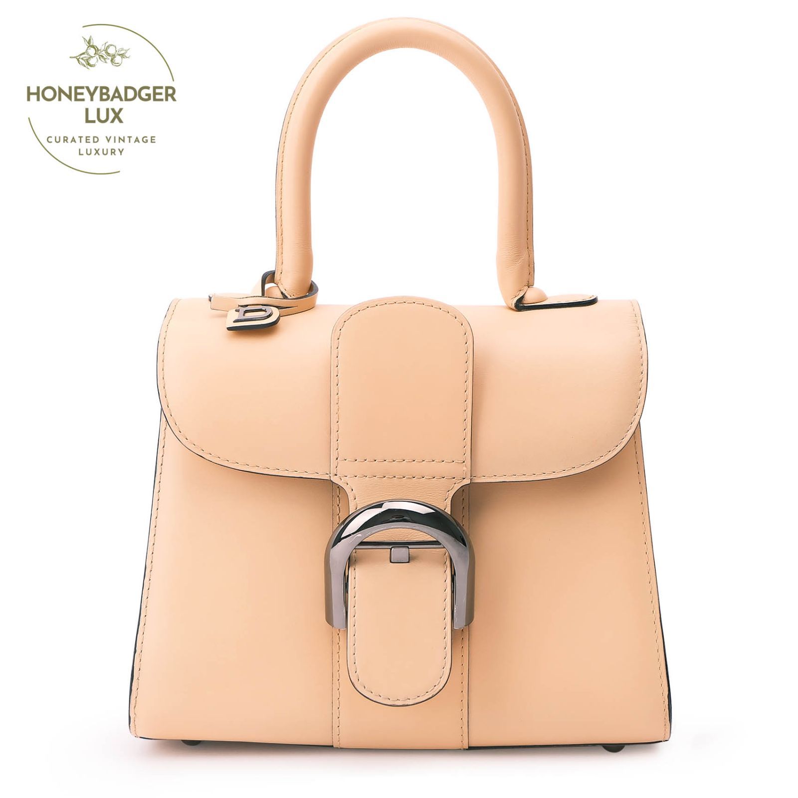 中古】【美品】デルボー DELVAUX ブリヨンミニ レザー 2WAY 