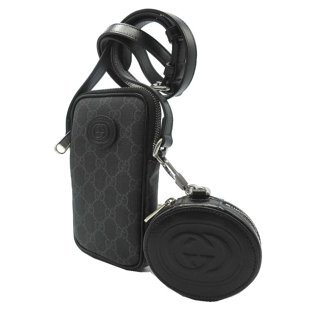 新品】グッチ ショルダーバッグ GUCCI INTERLOCKING G GG SUPREME MINI