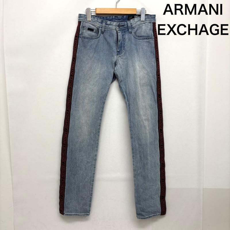 アルマーニエクスチェンジ デニムパンツ J13 SLIM スリム ラインロゴ 