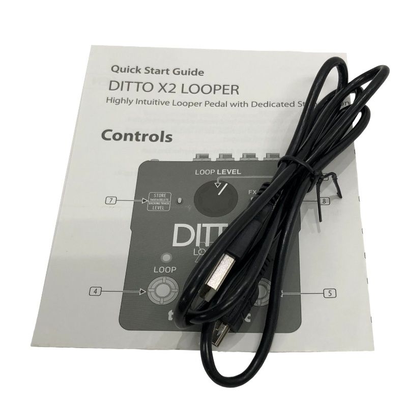 ギター用エフェクター ルーパー TC ELECTRONIC Ditto X2 Looper ティー