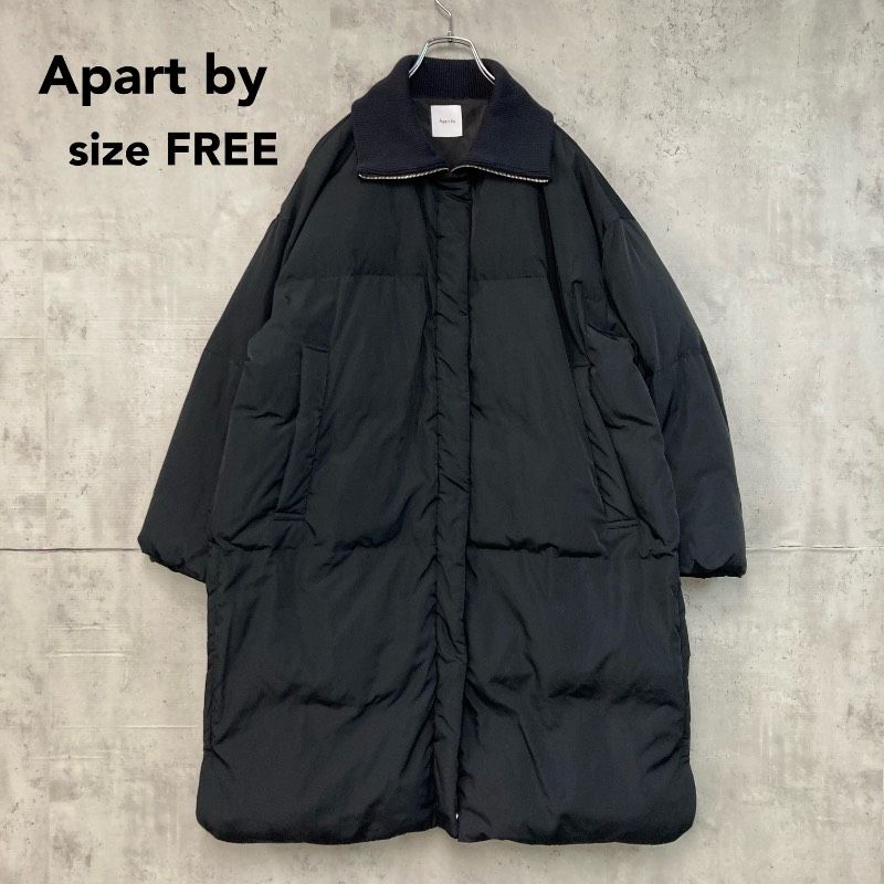 美品 Apart by lowrys アパートバイローリーズ ハイネックリブ 中綿