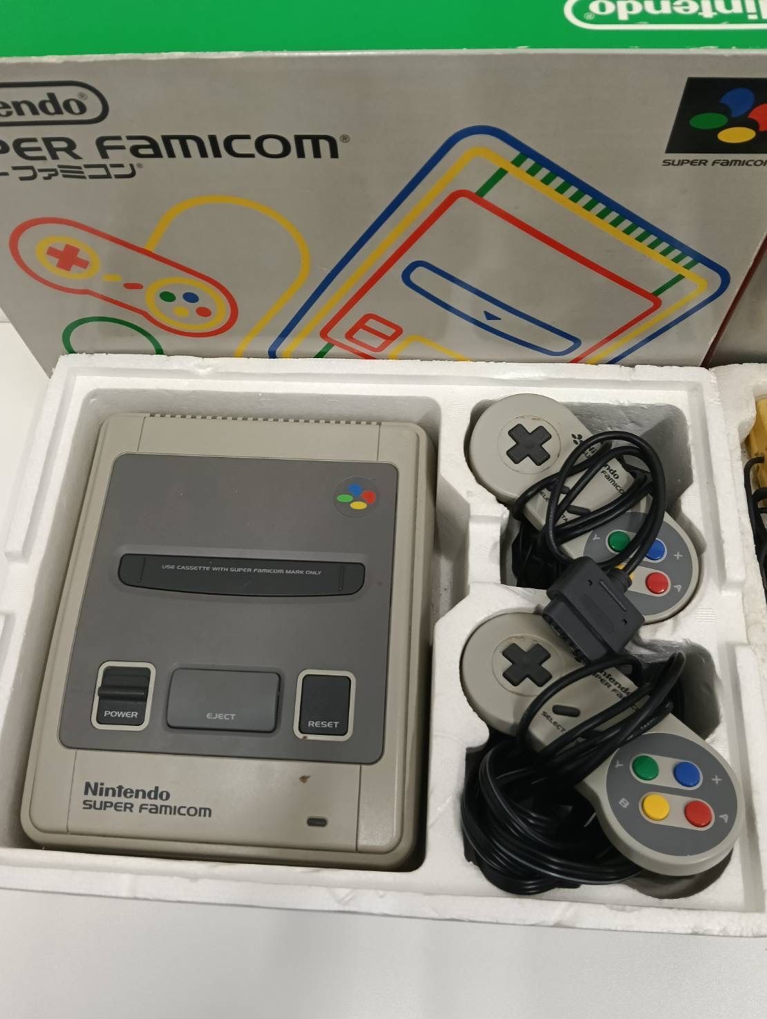 中古品】 Nintendo任天堂 スーパーファミコン 本体 & ファミコン 本体