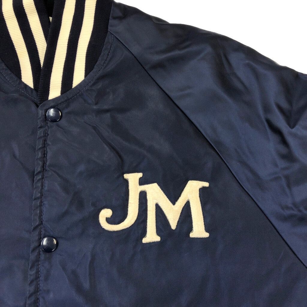 80年代 USA製 STARTER スターター スタジアムジャケット ネイビー