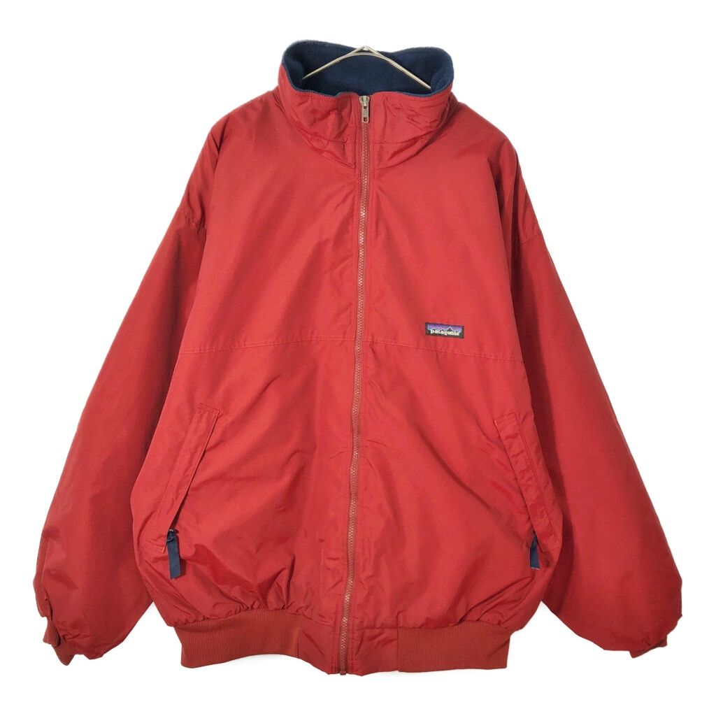 00年代 patagonia パタゴニア シェルドシンチラジャケット 大きい