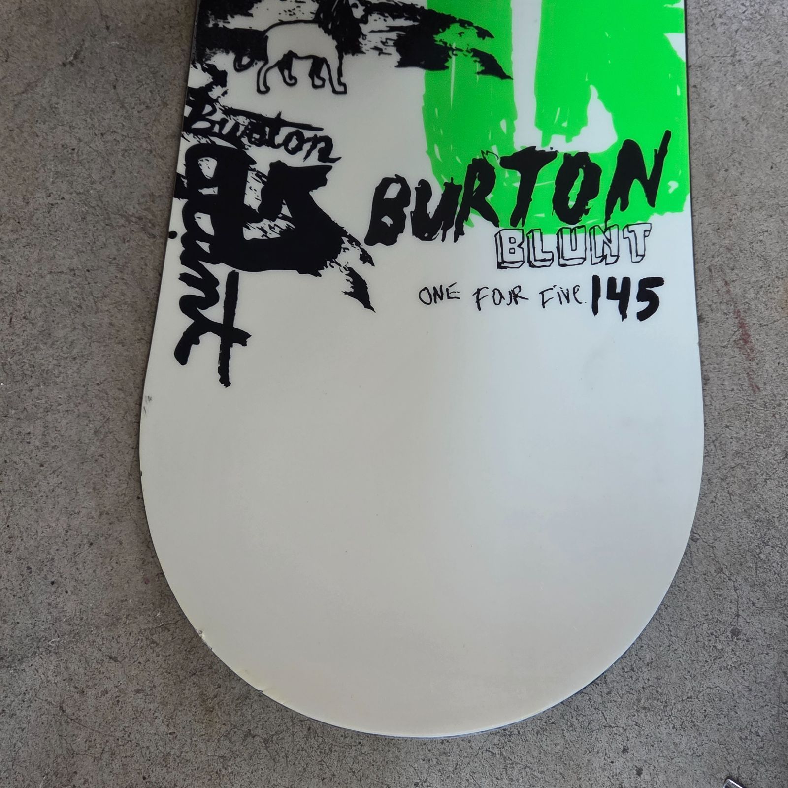 Burton スノーボード 145cm バインディング付き 2 S01761 Burton バートン ビンディング スノーボード 145cm