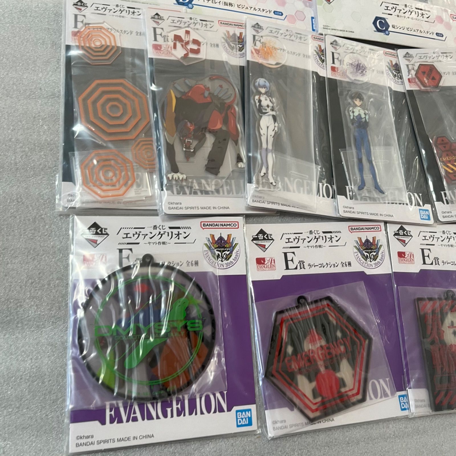 エヴァンゲリオン 一番くじ アクリルスタンド まとめ売り 202020
