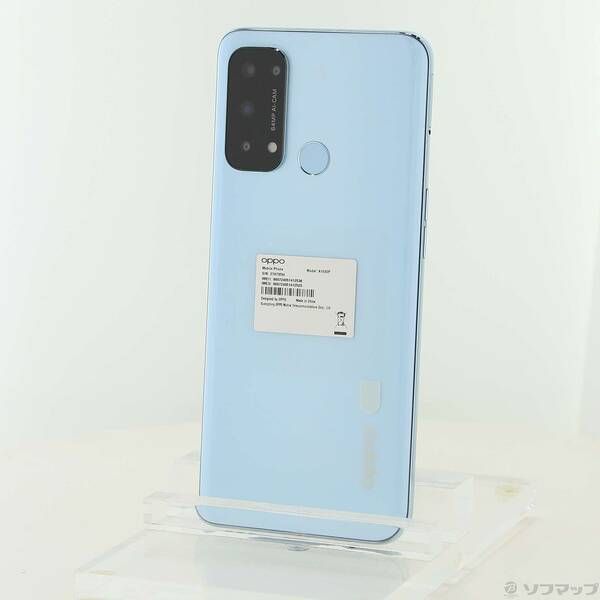 ソフマップ 〔品〕 Reno5 A 128GB アイスブルー A103OP Y!mobile SIMフリー【344】