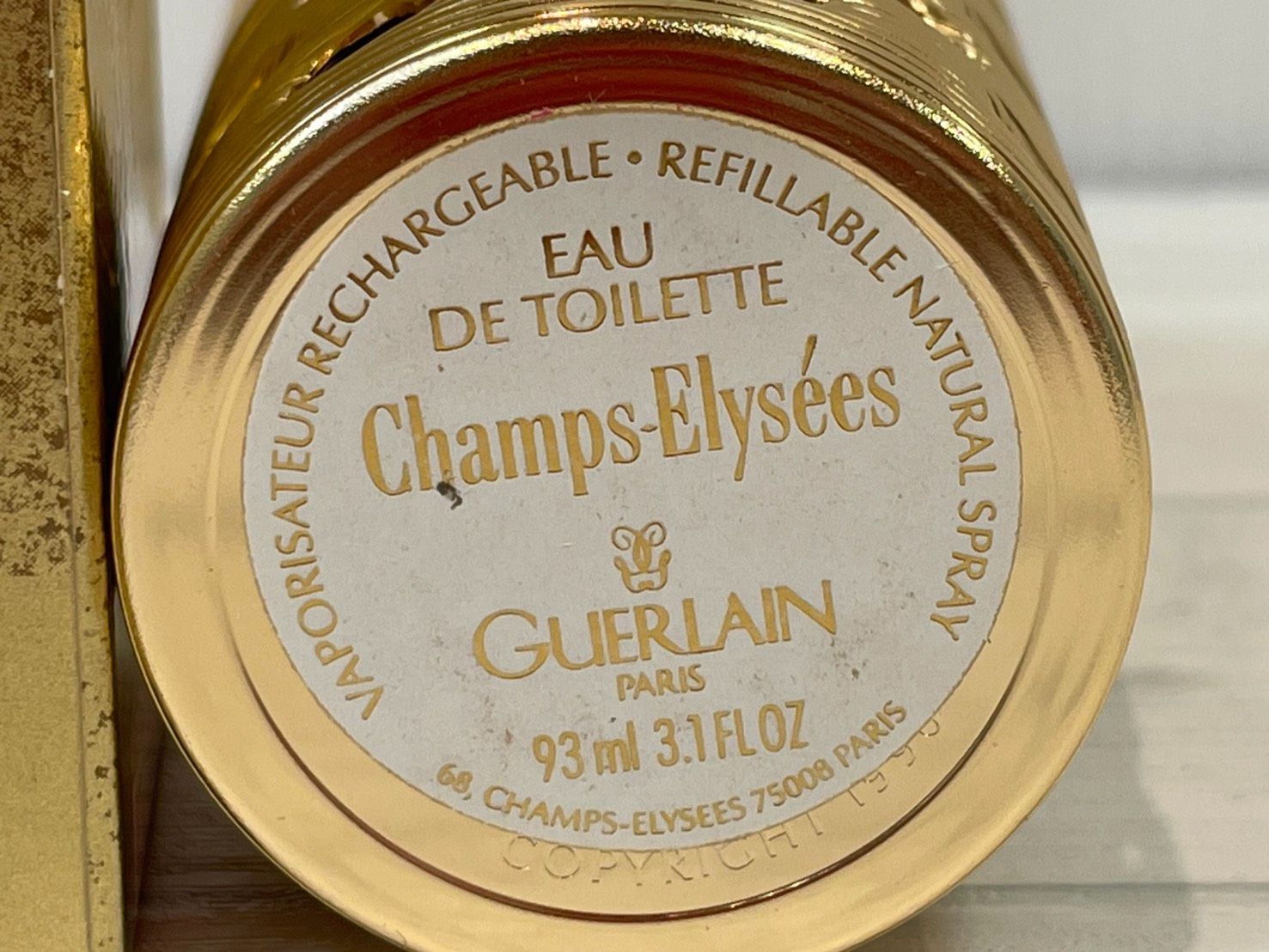 塩】希少 レア GUERLAIN ゲラン CHAMPS ELYSEES シャンゼリゼ