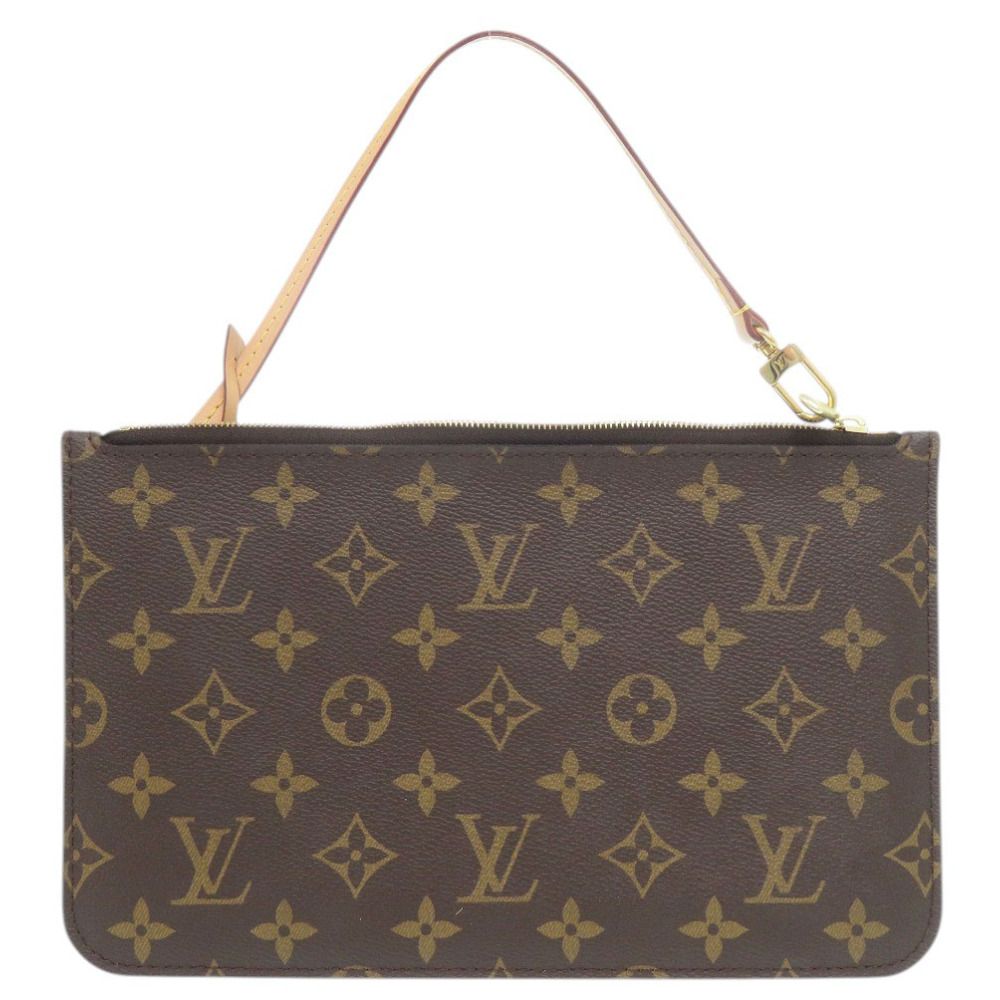 美品 ルイ ヴィトン ネヴァーフルポーチ MM/GM用 モノグラム ポーチ LV 