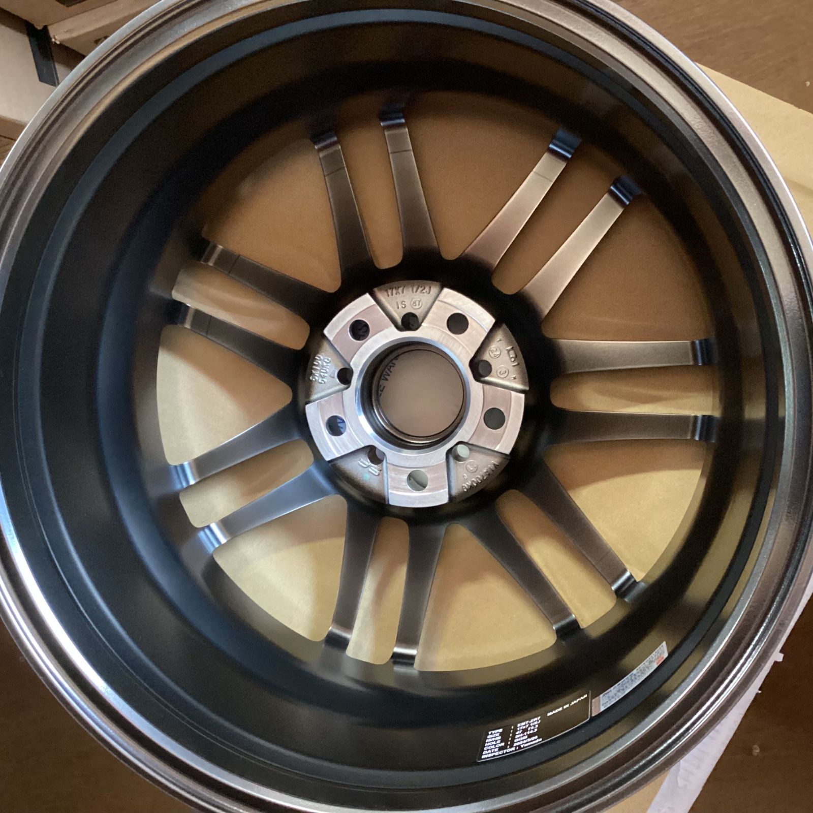 WORK（ワーク）エモーション ZR7 17インチホイール4枚 - メルカリ