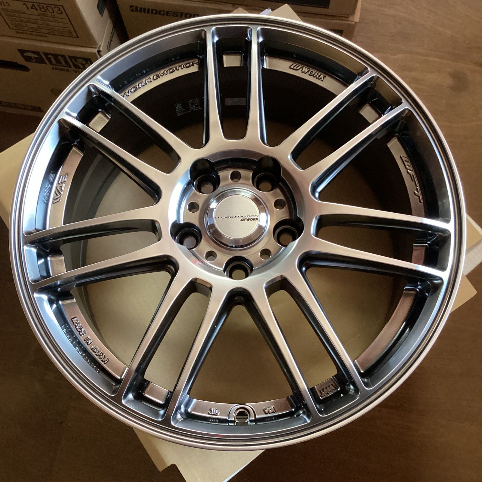 WORK（ワーク）エモーション ZR7 17インチホイール4枚 - メルカリ