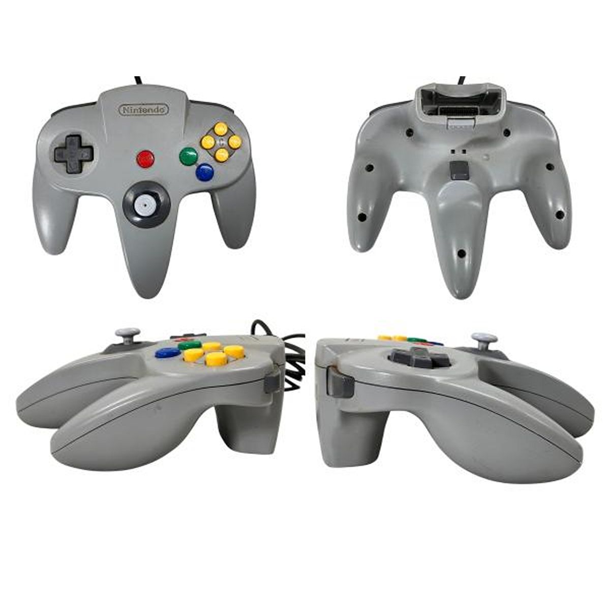 任天堂 Nintendo 64 nus-001 コントローラー2つ付き 通電確認 ジャンク