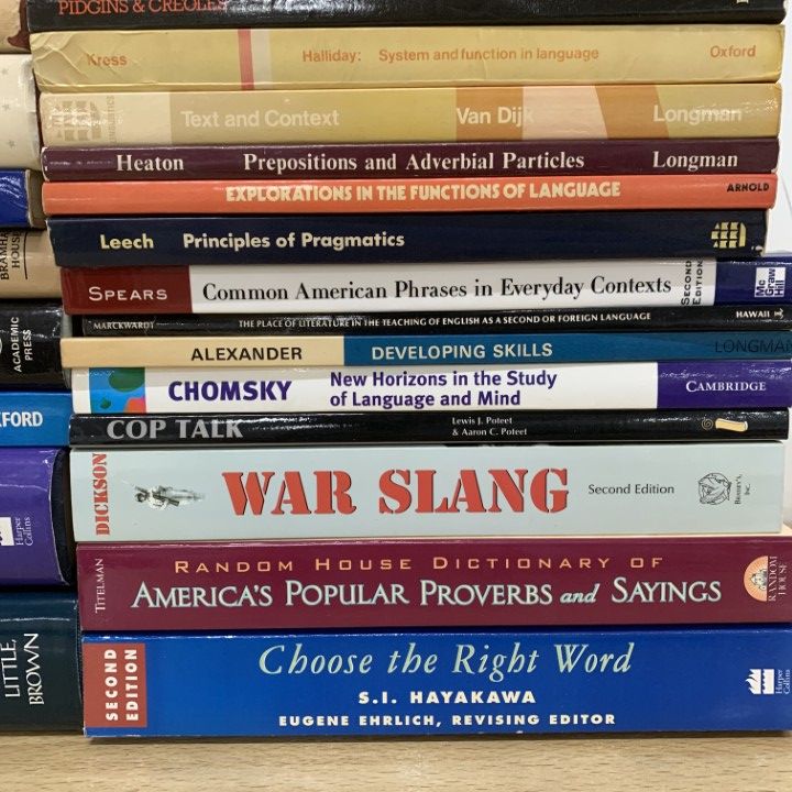 □02)【1点限り!】英語や言語学に関する洋書 まとめ売り約40冊大量