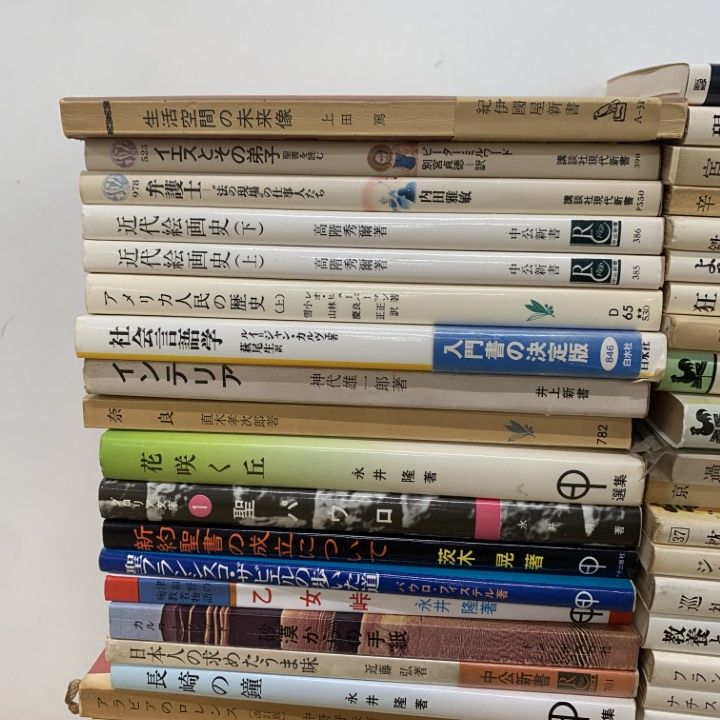 □01)【1点限り!】多ジャンルの新書 まとめ売り約100冊大量セット/本