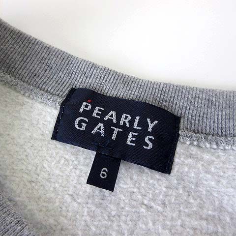 パーリーゲイツ PEARLY GATES スウエット トレーナー 裏起毛 ゴルフ