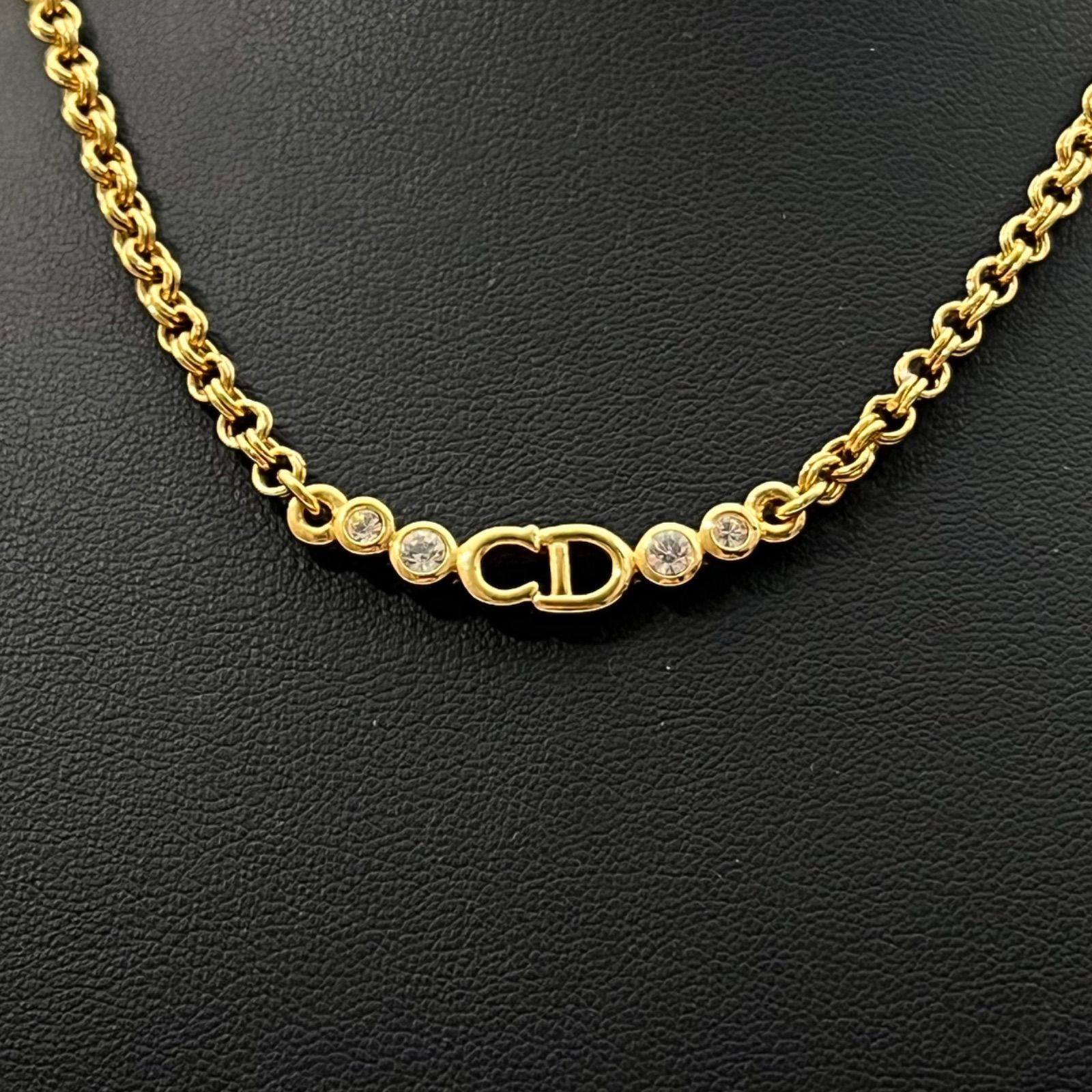 管2601-363】Christian Dior クリスチャンディオール ゴールド CDロゴ