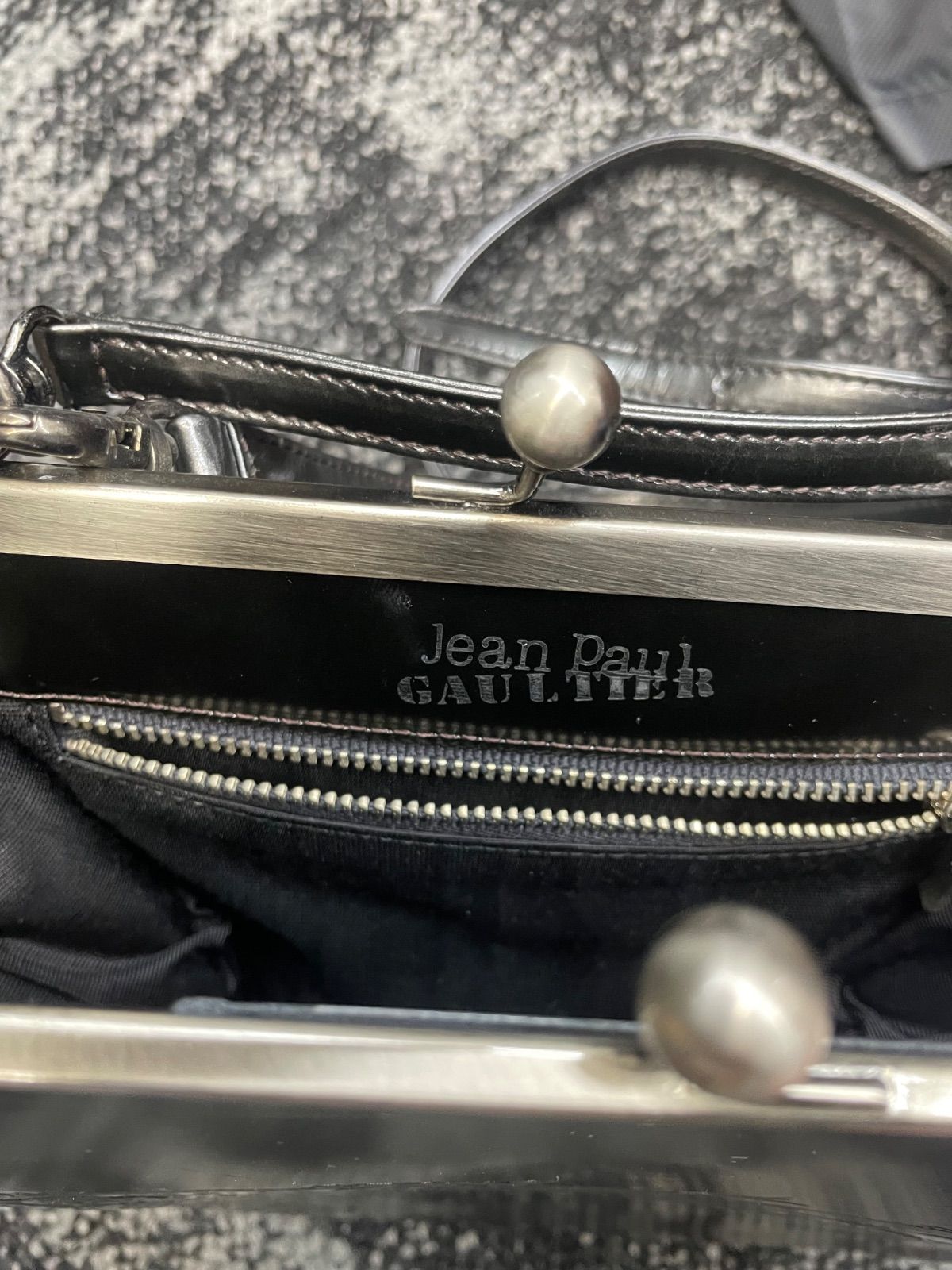 Jean Paul Gaultier ジャンポールゴルチエ ニューローズ 2way がま口