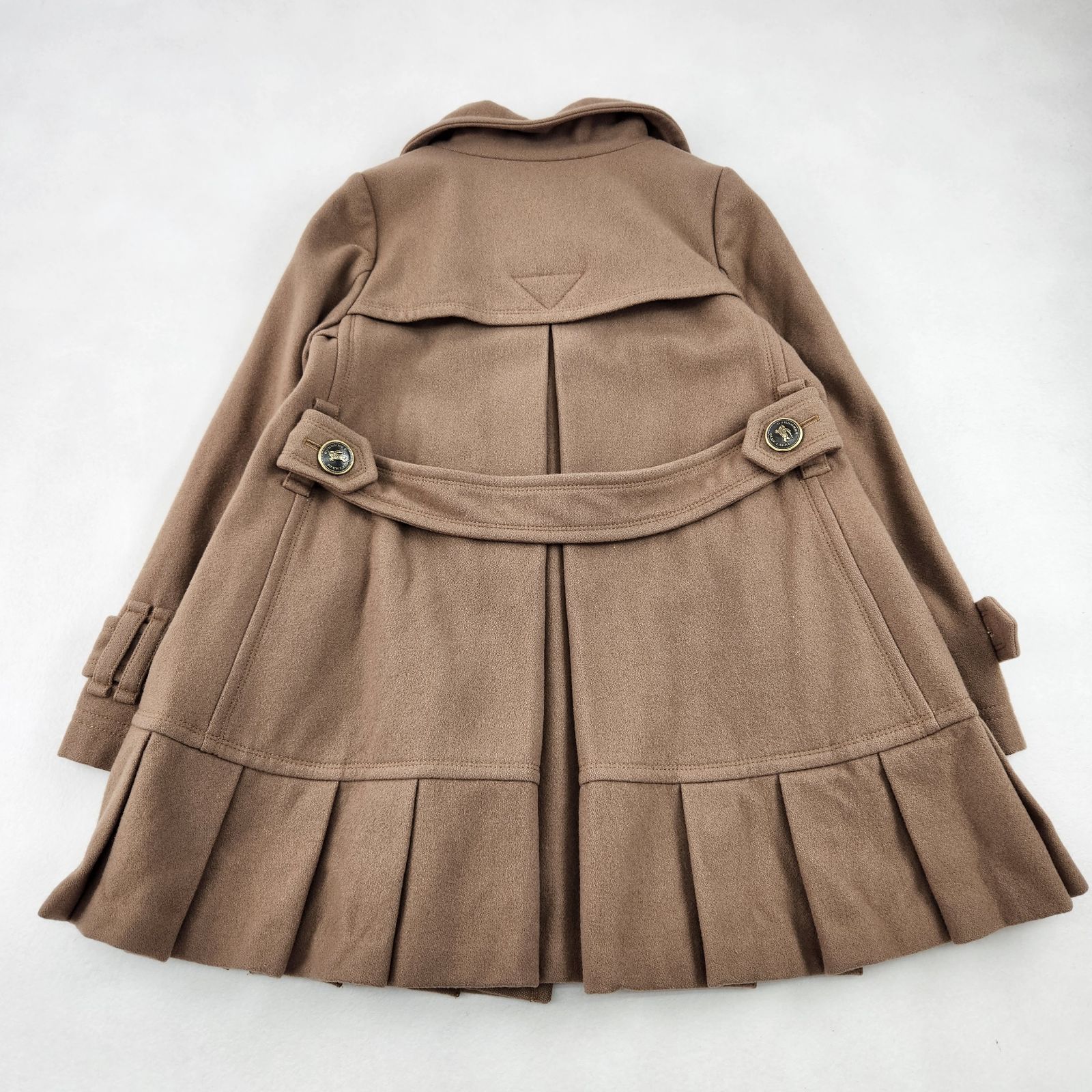 BURBERRY BLUE LABEL ピーコート ウールコート バーバリーブルー