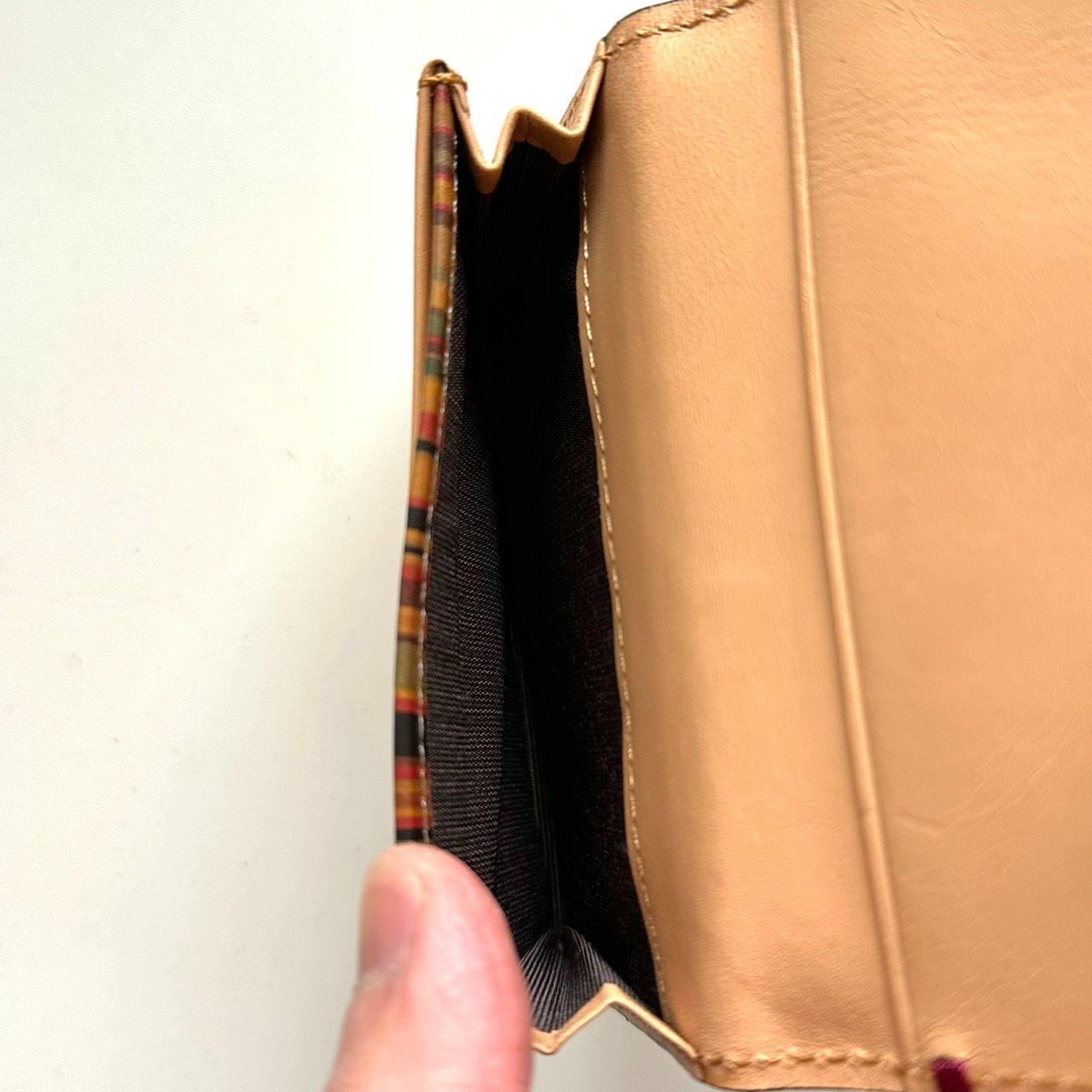 ポールスミス Paul Smith 名刺入れ カードケース ダークブラウン