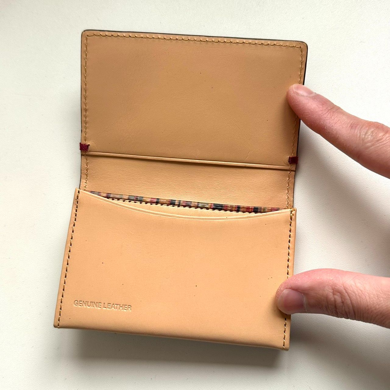 ポールスミス Paul Smith 名刺入れ カードケース ダークブラウン