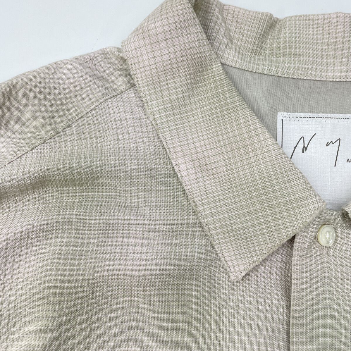 ANCELLM アンセルム ANC-SH61-A OMBRECHECK SHIRT 2 【公式通販】
