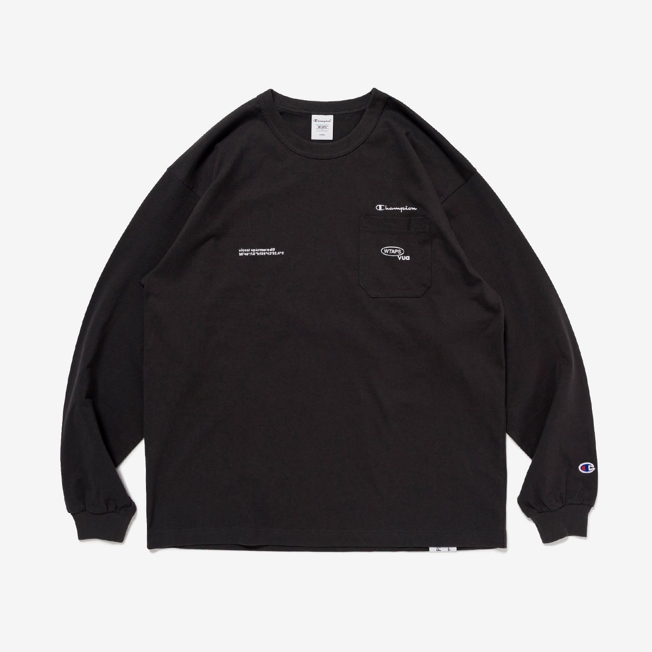 WTAPS CHAMPION ACADEMY LS COTTON Tシャツ 252HBCHD-CSM02S - メルカリ