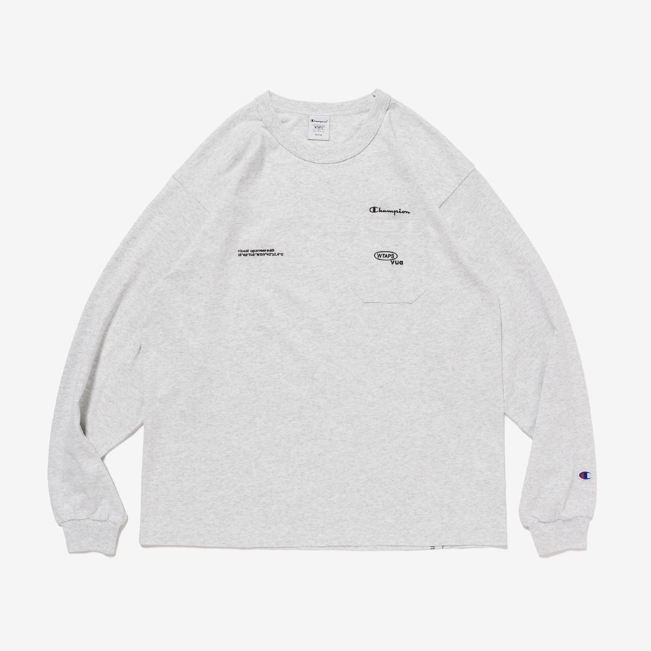 WTAPS CHAMPION ACADEMY LS COTTON Tシャツ 252HBCHD-CSM02S - メルカリ
