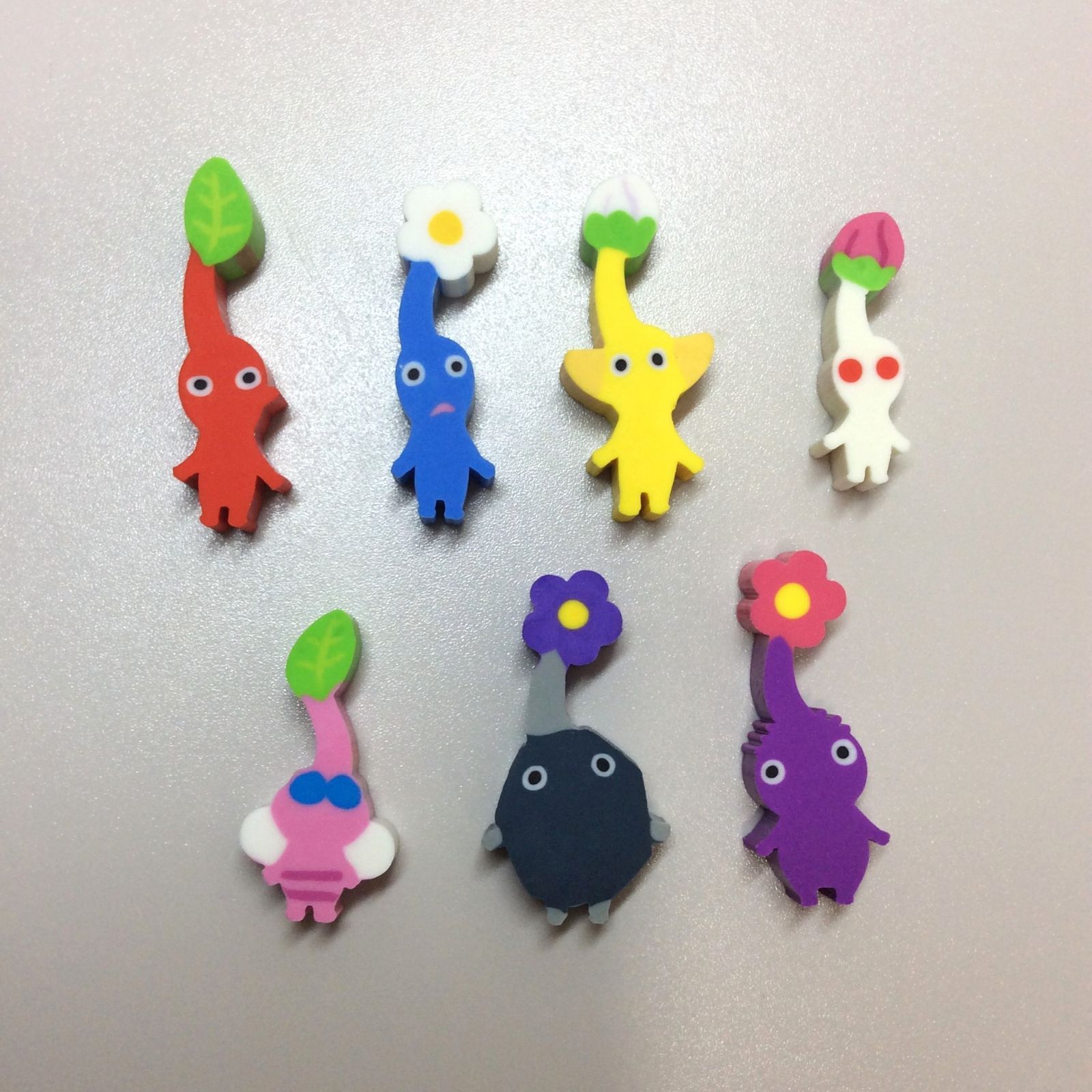 b176【新品・未使用】ピクミン3 デラックス つめつめ消しゴム ピクミン