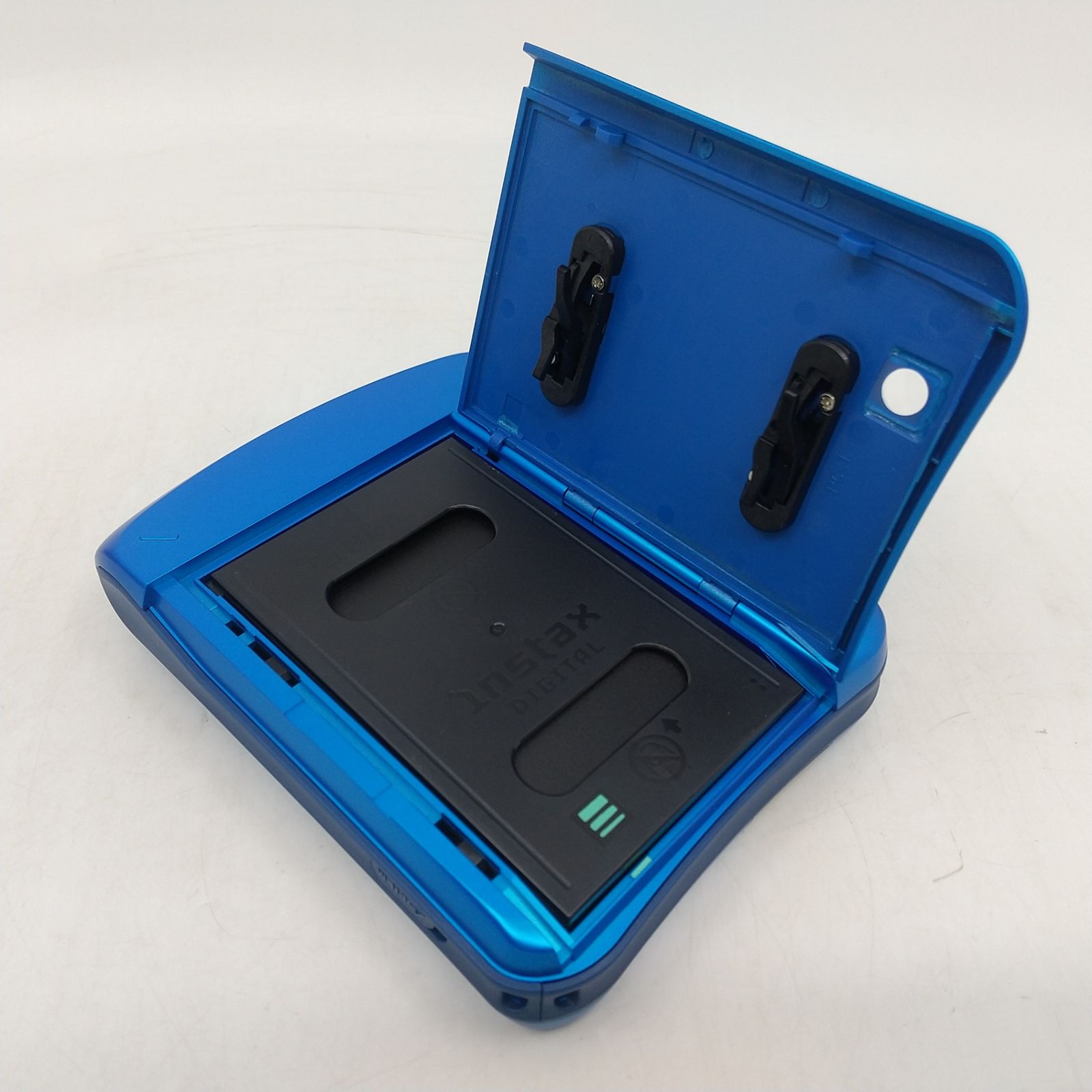 【　未開梱・未使用　】富士フイルム Pivi MP-100 ピーコックブルー 箱・フィルム(未開封)付き】チェキプリンター Pivi ピーコックブルー