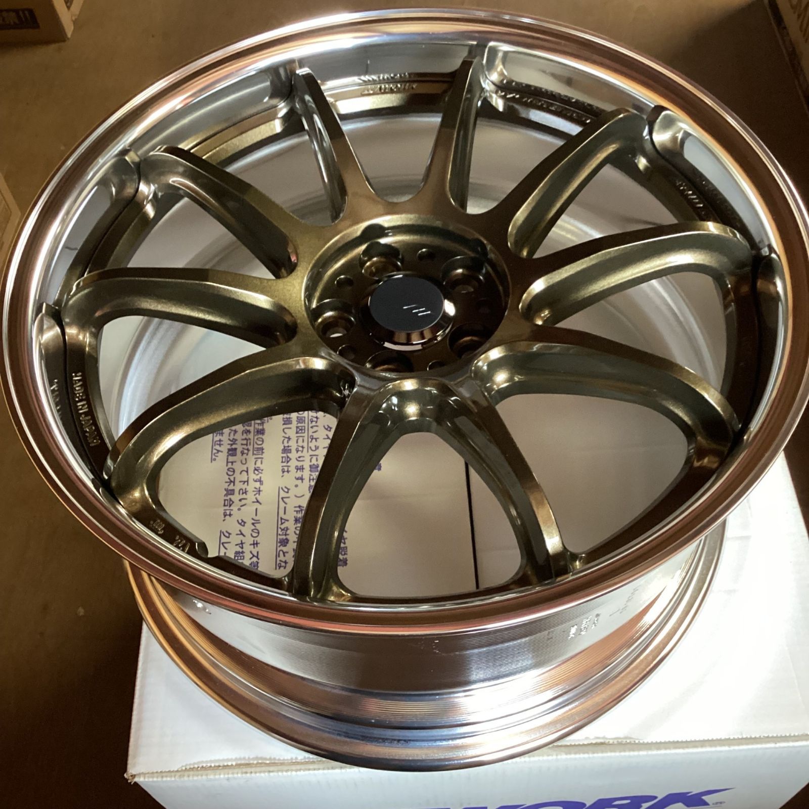 WORK（ワーク）エモーション ZR10 18インチホイール4枚 - メルカリ