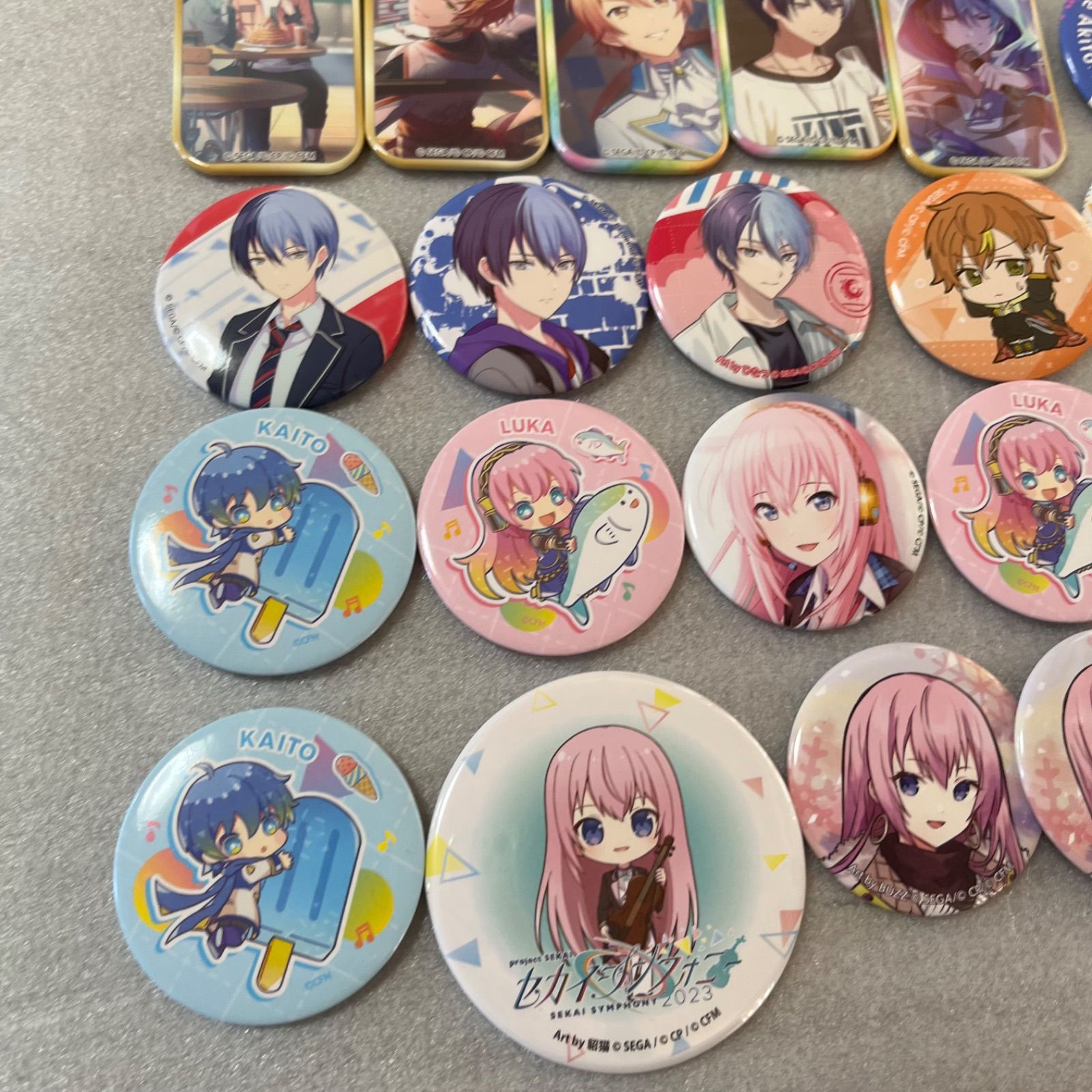 プロセカ プロジェクトセカイ 缶バッジ まとめ売り 111 - メルカリ