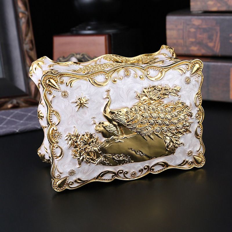 新品未使用 欧風アンティークジュエリーボックス 両開き宝石箱 高級