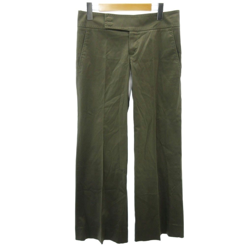 グッチ GUCCI セットアップ ジャケット パンツ カーキ 40 約L IBO87