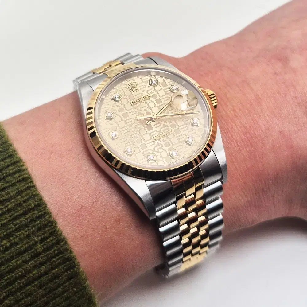 ROLEX デイジャスト 16233 コンビ コンピューター オリジナル 10