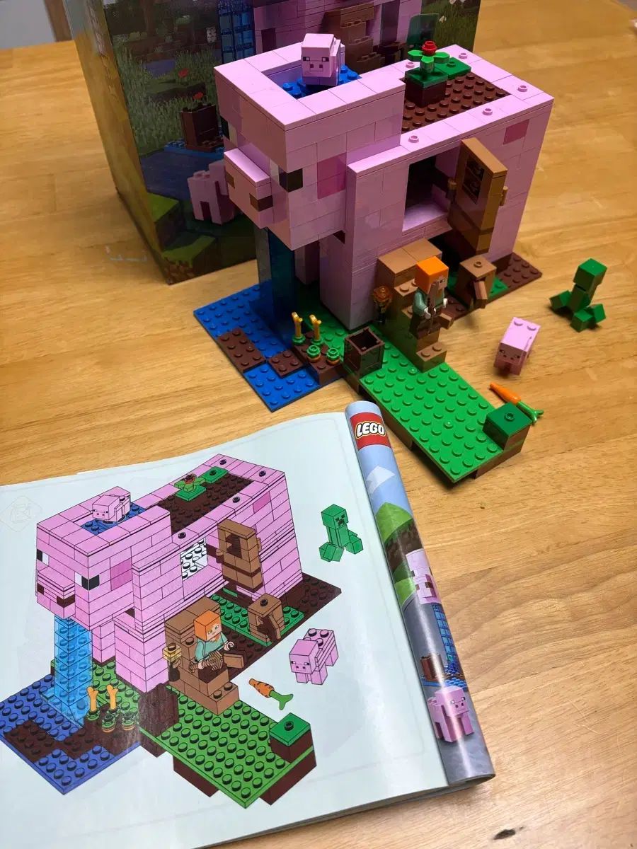 LEGOマインクラフト マインクラフト 豚の家