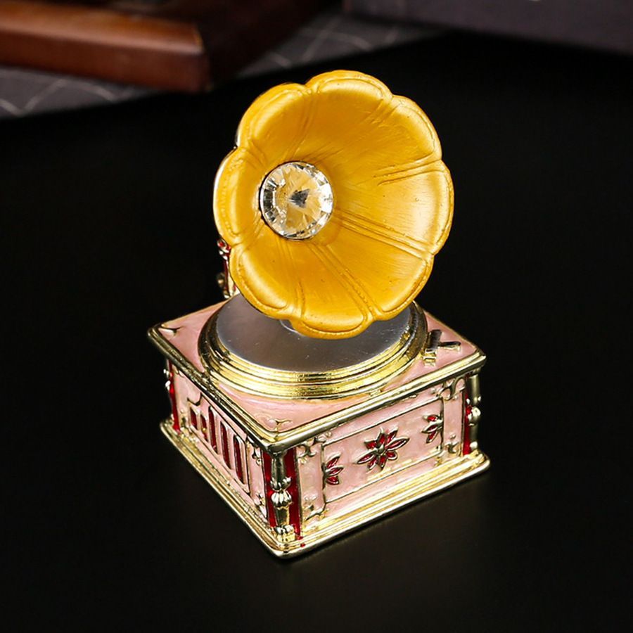 新品未使用 ミニ朝顔柄ジュエリーボックス 来客 / 玄関 / 家庭用