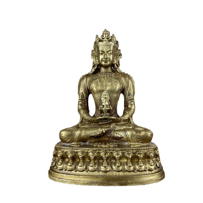 新品未使用 蔵式 合金 仏像 古 収蔵 家居 装飾 仏堂 工芸品 小 仏像