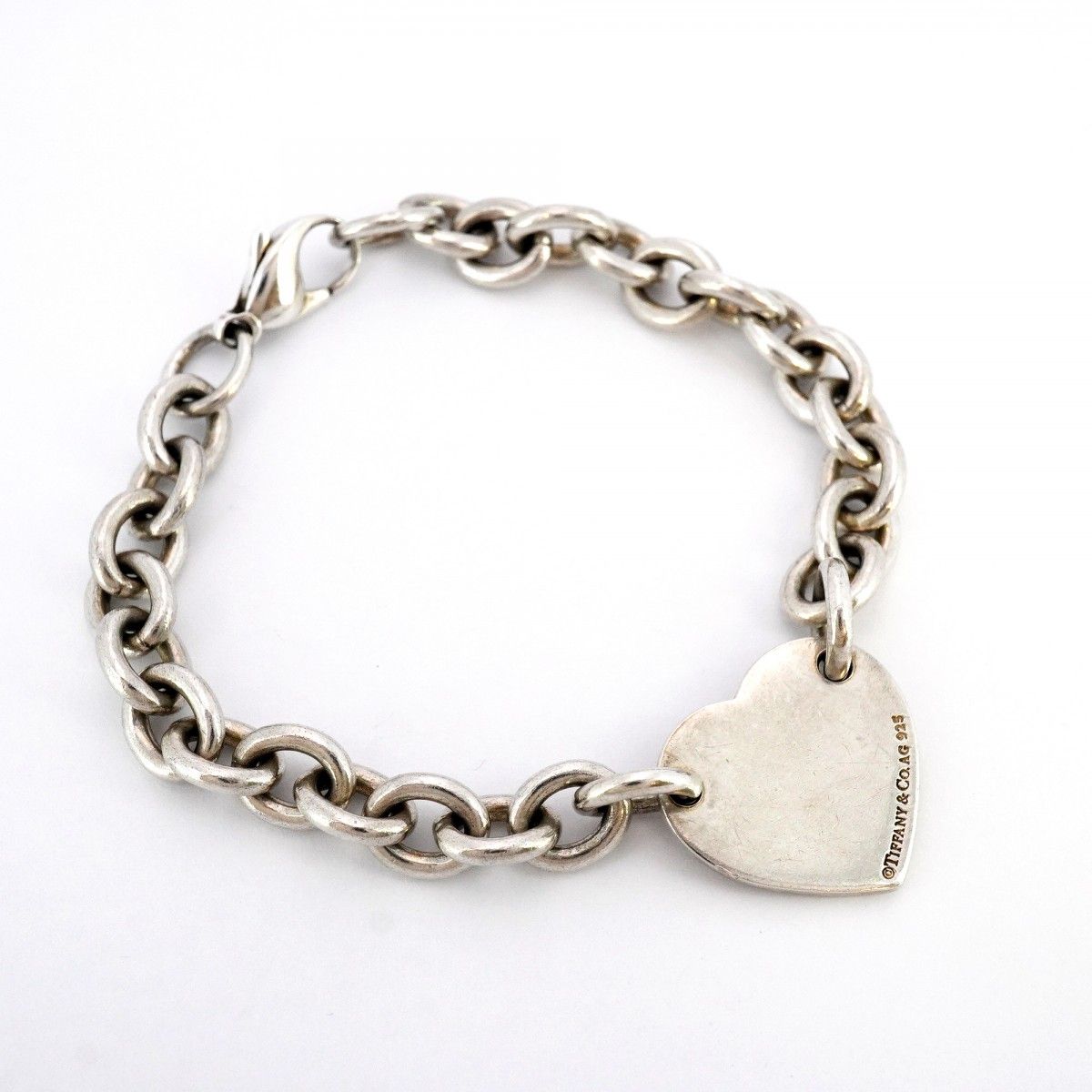 6jab0545-k】ティファニー ブレスレット リターントゥハート シルバー