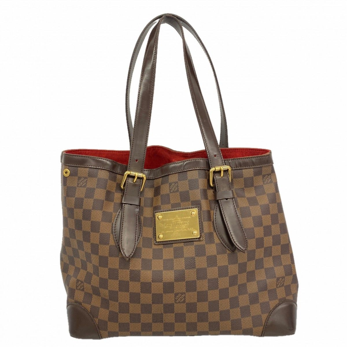 6ba0035-h】ルイヴィトン トートバッグ ダミエ ハムステッドGM N51203