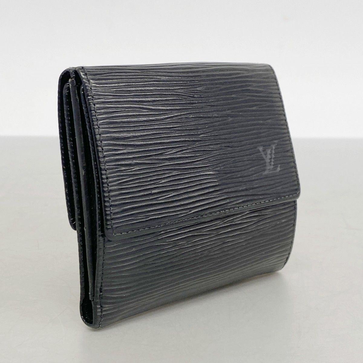 6ba0073】ルイヴィトン 三つ折り財布 エピ ポルトモネビエカルト