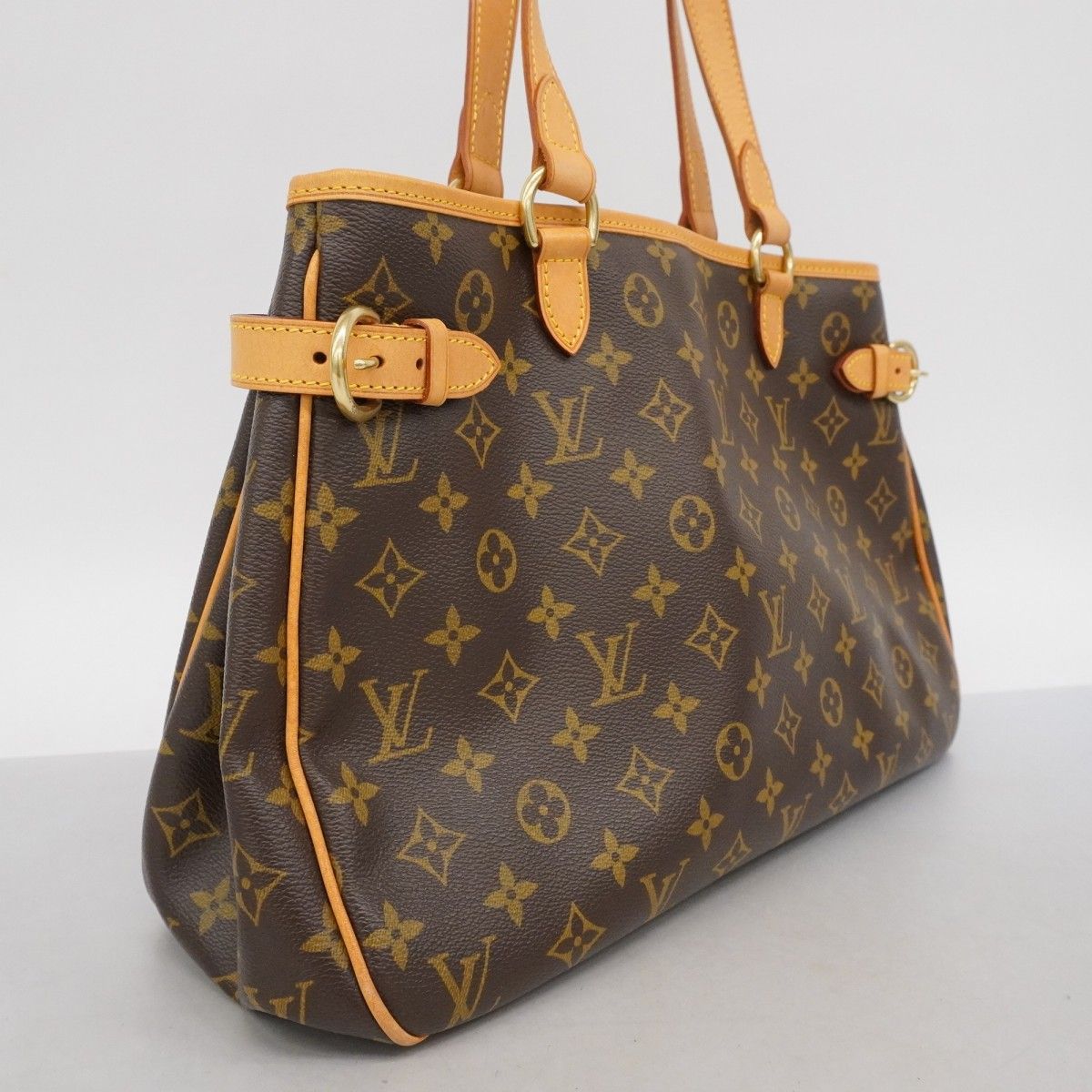 6ba0092】ルイヴィトン トートバッグ モノグラム バティニョール