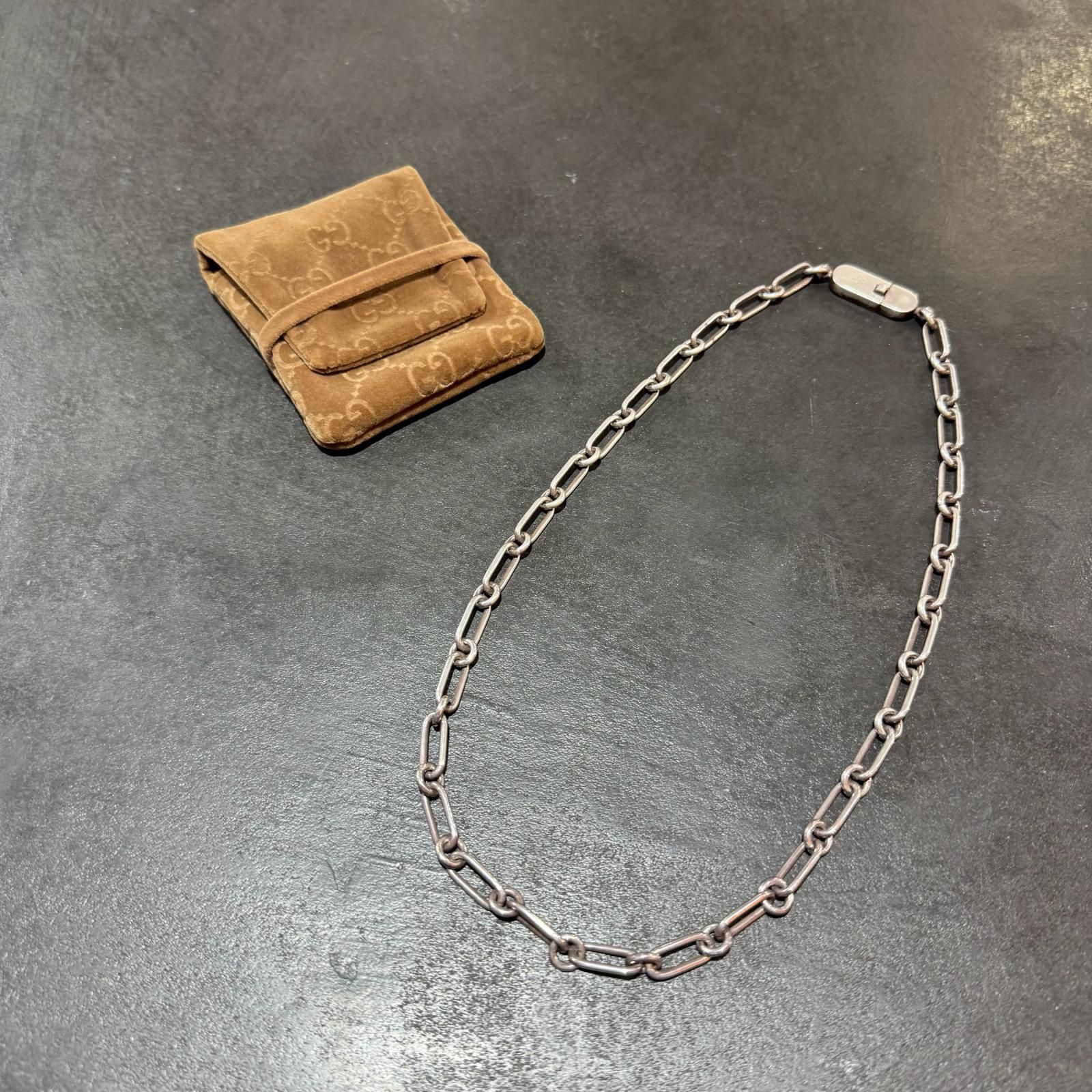 GUCCI オーバルリンクチェーン ネックレス トムフォード期 グッチ