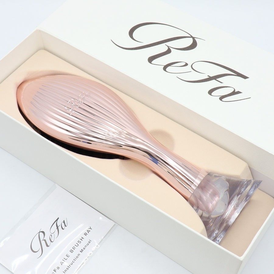 新品】MTG ReFa AILE BRUSH RAY RS-CD-05A ローズゴールド ヘアブラシ